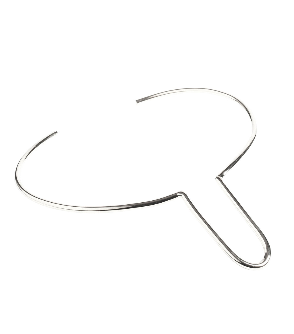 Archway Choker Silver Necklace