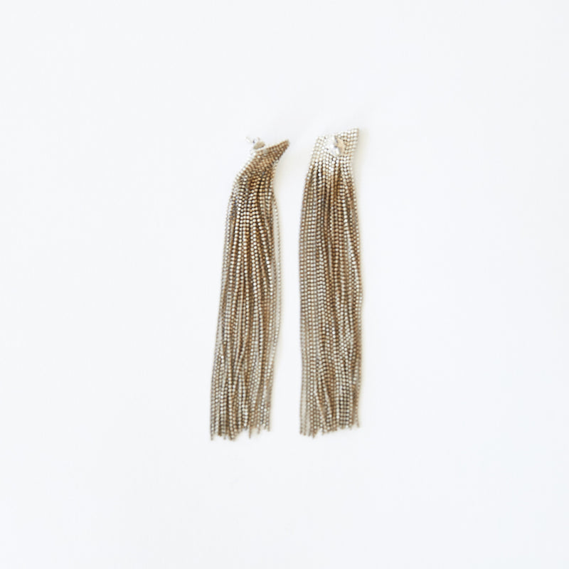 Tassle Earrings Bronze